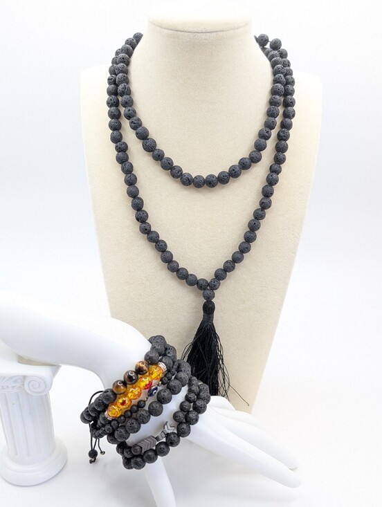 Jewelry - Lava Stone Jewelry Lot